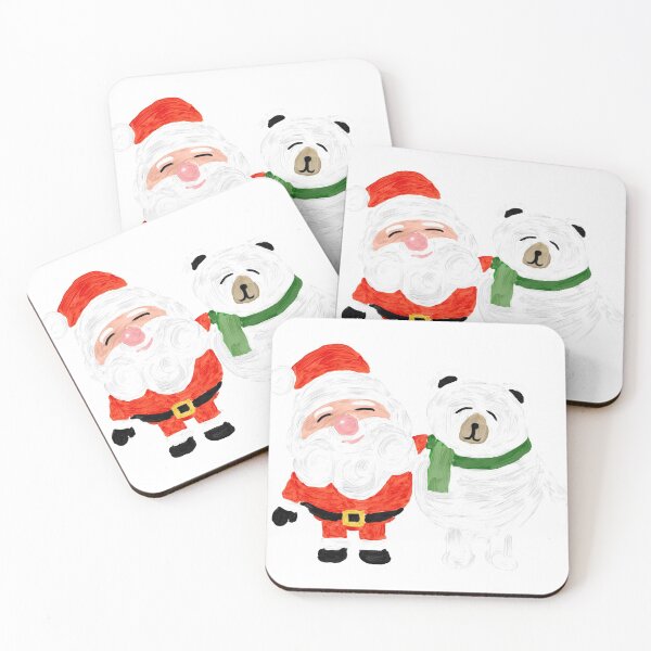 Item preview, Santa and Polar Bear designed and sold by Carol Bleasdale.