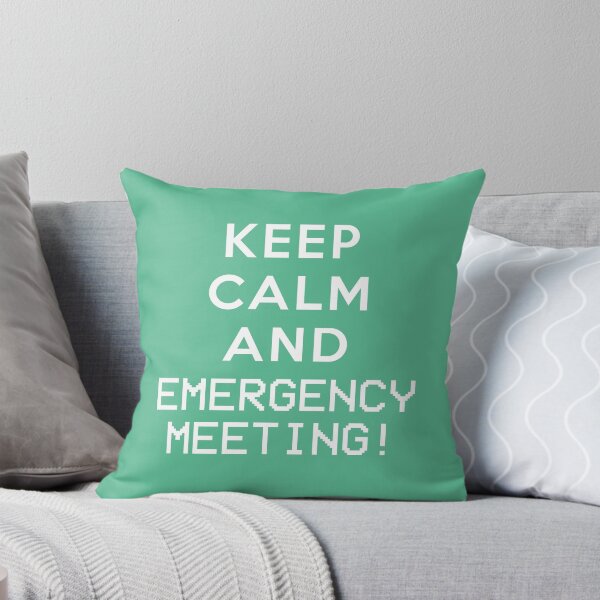 Item preview, keep calm and emergency meeting designed and sold by Amine-Nach.
