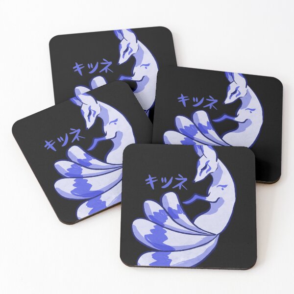 Item preview, Kitsune - blue designed and sold by LordyIrony.