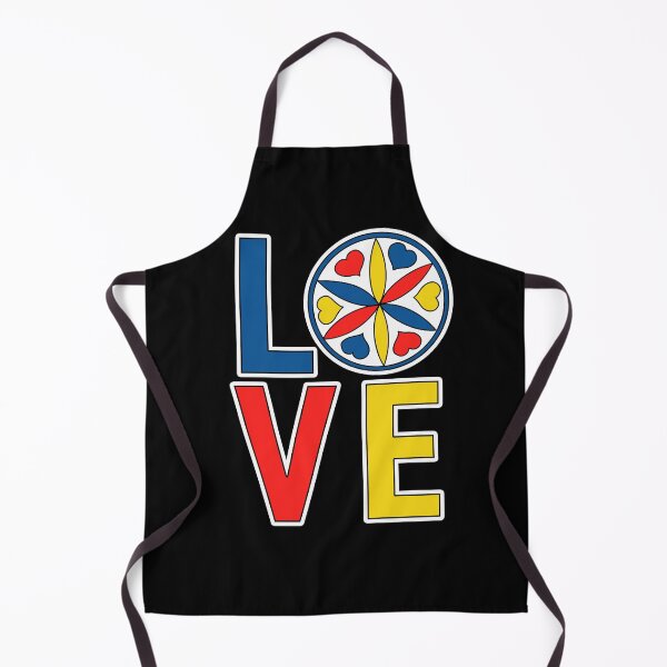 Item preview, LOVE- Pennsylvanian Dutch Hex Sign Barnstar Folk Art designed and sold by HashtagShirts.