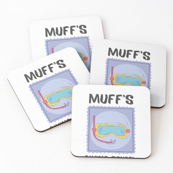 Item preview, Muffs Diving School T-shirt designed and sold by BECOOOL.