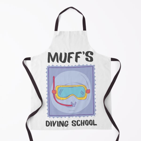 Item preview, Muffs Diving School T-shirt designed and sold by BECOOOL.