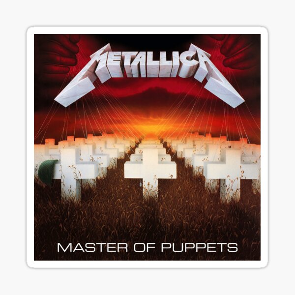 Master Of Puppets Stickers | Redbubble