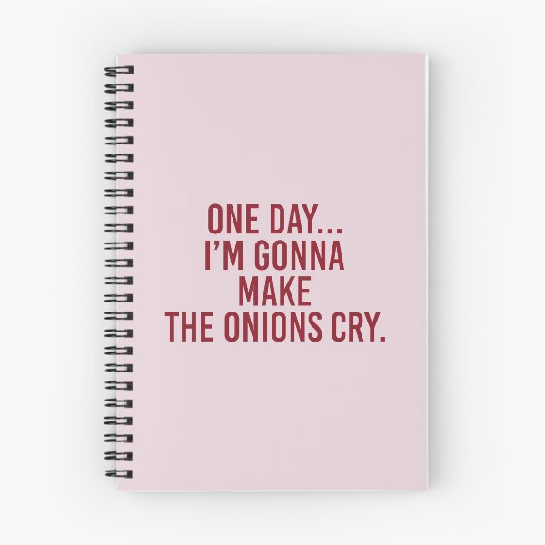 Item preview, One Day I'm Gonna Make The Onions Cry Quote designed and sold by artistkalpesh.