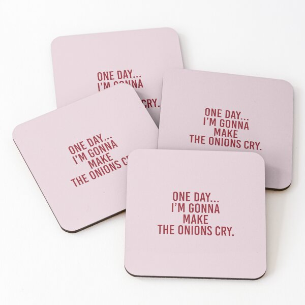 Item preview, One Day I'm Gonna Make The Onions Cry Quote designed and sold by artistkalpesh.