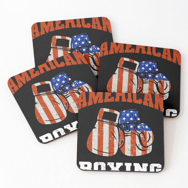 Item preview, American Flag Boxing Gloves designed and sold by TheWildStyle.