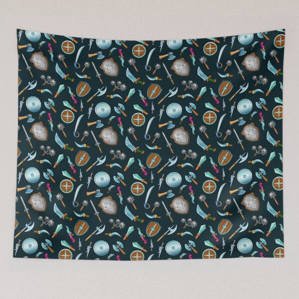 Item preview, medieval armor and weapons pattern designed and sold by AnthonyVdV.
