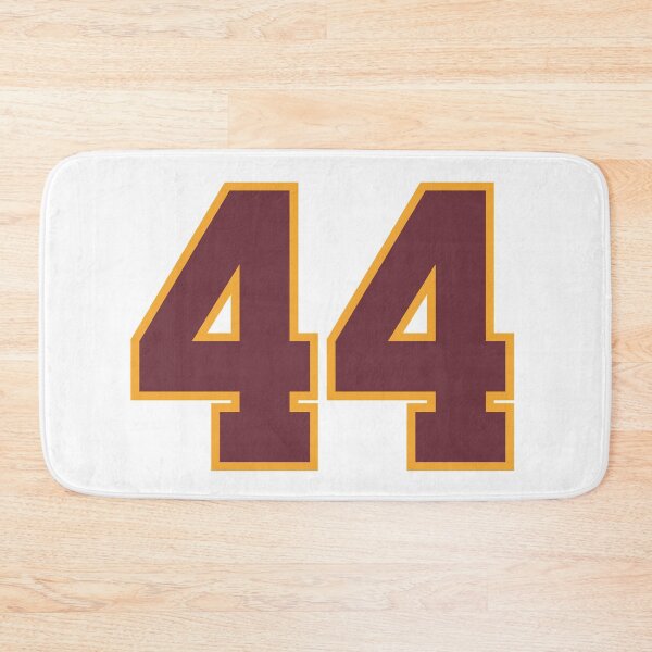 Item preview, Jersey Red and Yellow Number four-four fourty-four 44 designed and sold by forYOUand.