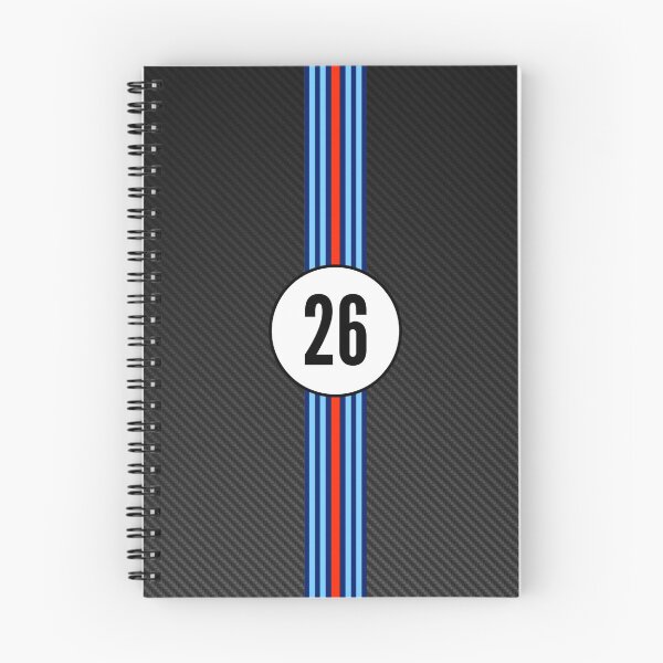 Item preview, Martini Racing Number 26 Carbon Poster – Retro Racing Livery Art designed and sold by Road To Track.