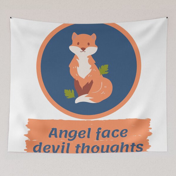 Item preview, Angel face devil thoughts designed and sold by ahmadbeg10.