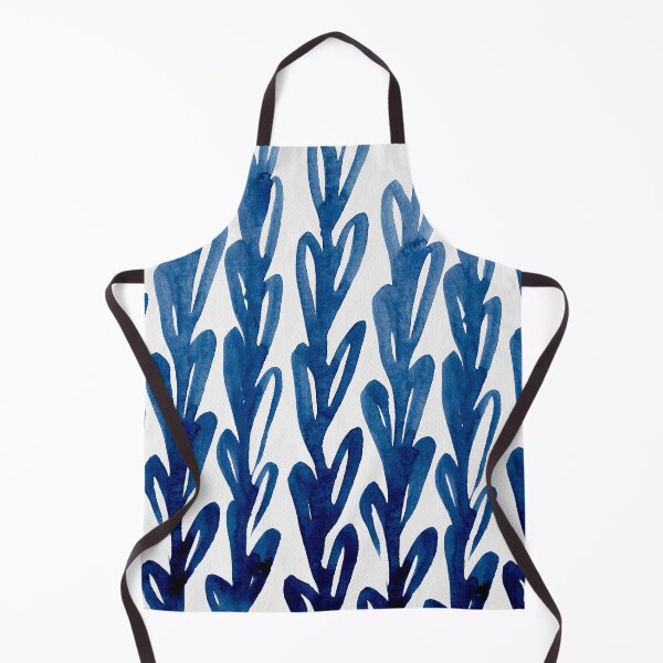 Item preview, Linear Leaves | Blue designed and sold by RebeccaFlaherty.