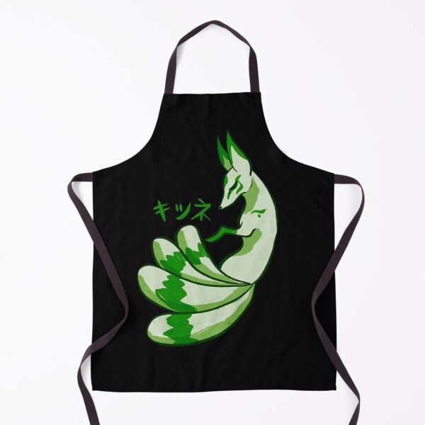 Item preview, Kitsune - green designed and sold by LordyIrony.