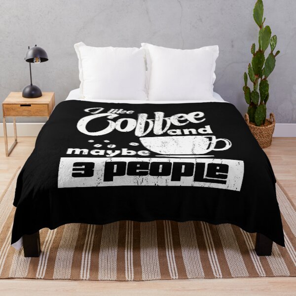 Item preview, I like Coffee And Maybe 3 People designed and sold by BrandyKrat.