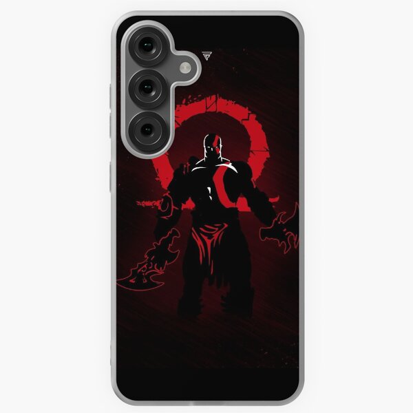 Aperçu de l'œuvre ÉTUI DE TÉLÉPHONE KRATOS DIEU DE GUERRE créée et vendue par AKAGAMI-STORE.