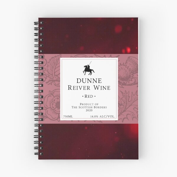 Item preview, DUNNE Red Wine Label | Border Reivers designed and sold by yourscotborders.
