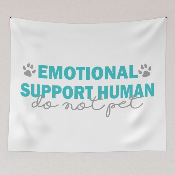 Item preview, Copy of Emotional Support Human designed and sold by MousaObaid.
