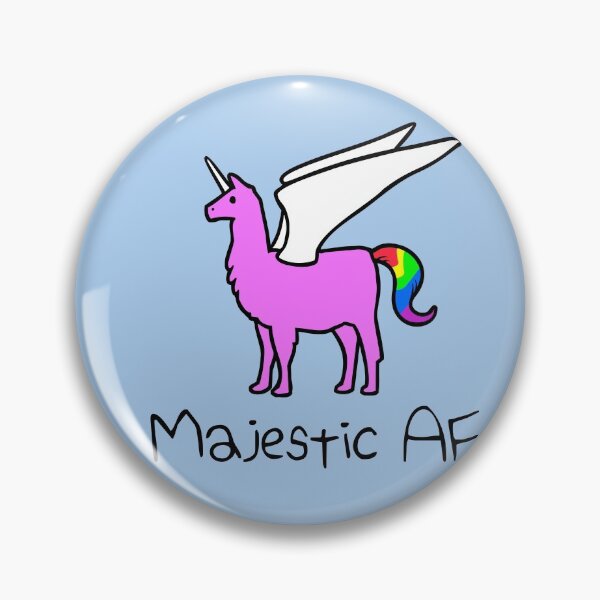 Item preview, Majestic AF Pink Llamacorn designed and sold by jezkemp.