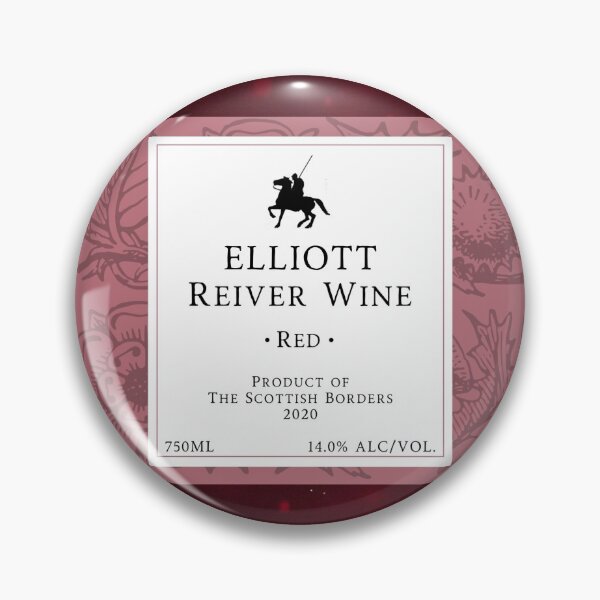 Artikelvorschau, ELLIOTT Red Wine Label | Border Reivers entworfen und verkauft von yourscotborders.