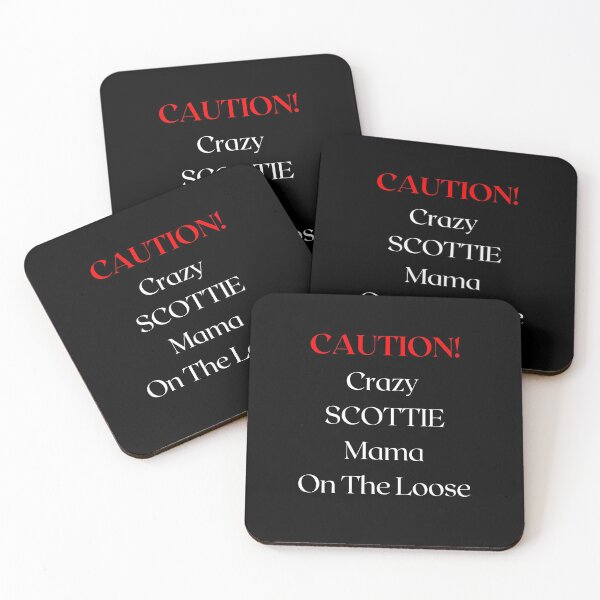Item preview, Caution Crazy Scottie On The Loose designed and sold by FunPrint.