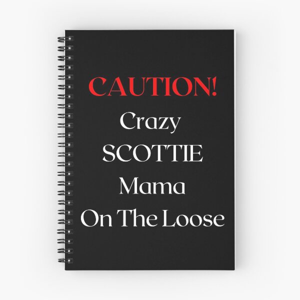 Item preview, Caution Crazy Scottie On The Loose designed and sold by FunPrint.