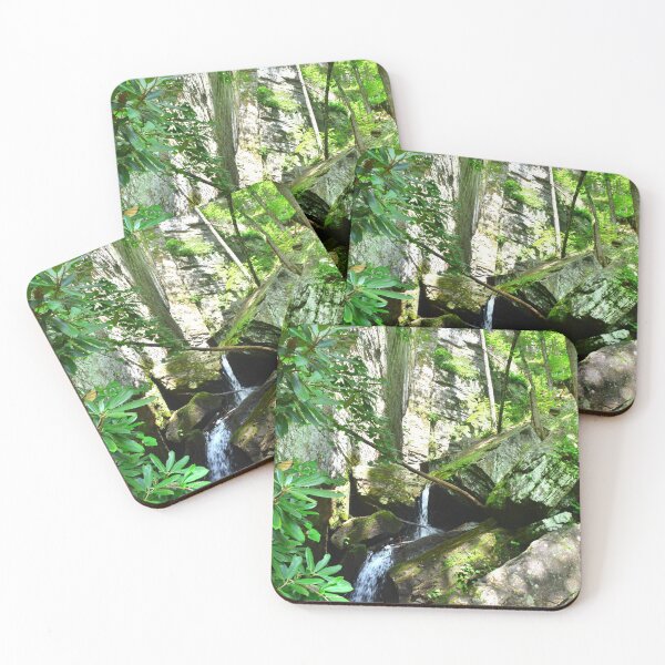 Item preview, At The Bottom Of Raven Cliffs Waterfall Georgia designed and sold by LisaWootenPhoto.
