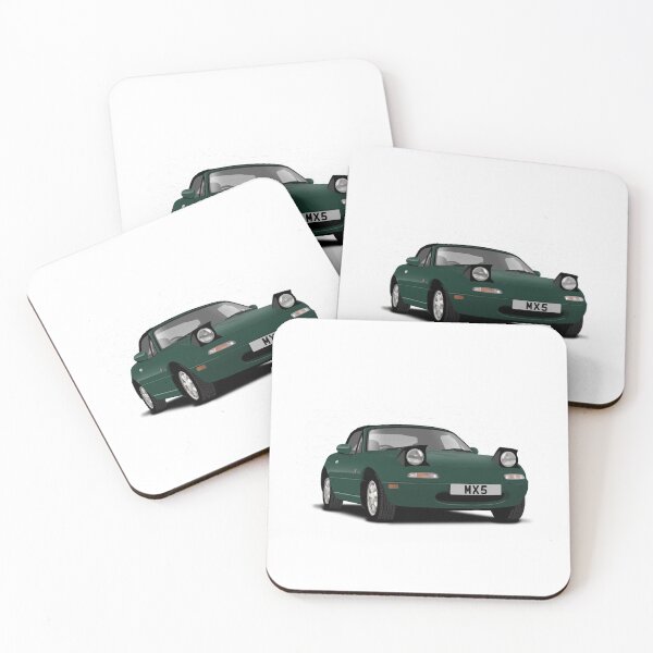 Artikelvorschau, Mazda MX5 Eunos Green Roadster entworfen und verkauft von Hamilton illustrations.