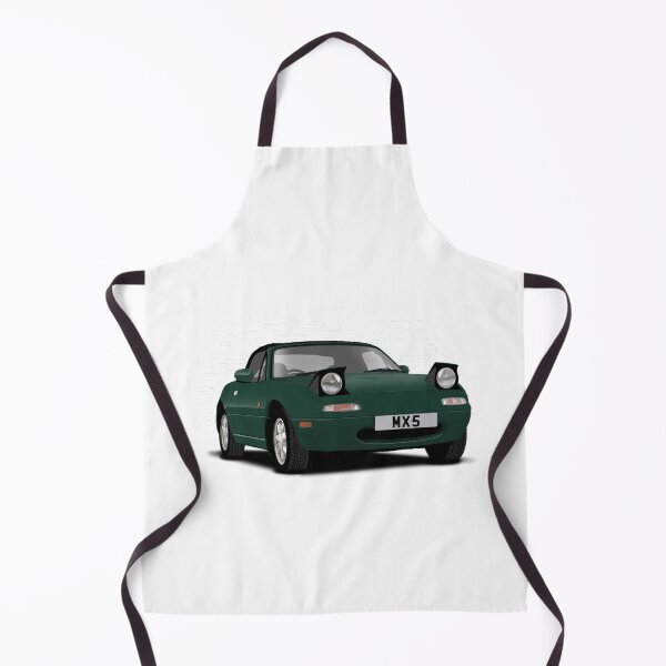 Item preview, Mazda MX5 Eunos Green Roadster designed and sold by Hamilton illustrations.