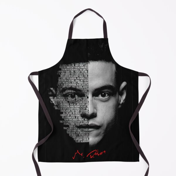 Item preview, Black and white Mr Robot Elliot Alderson quote. designed and sold by Enea Kelo.