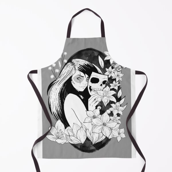 Item preview, Skull girl designed and sold by Catknip.