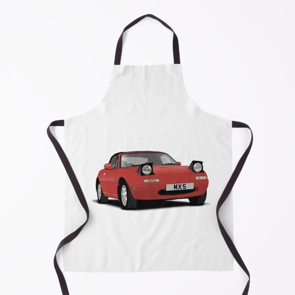 Item preview, Mazda MX5 Eunos Red Roadster designed and sold by Hamilton illustrations.