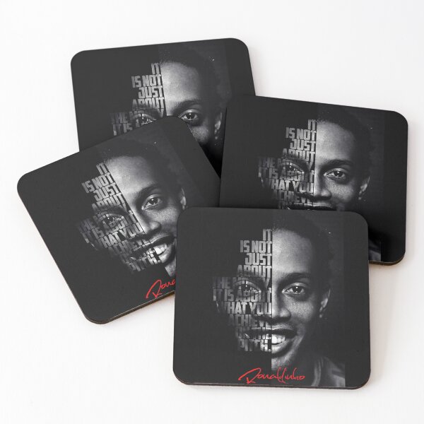 Item preview, Black and white Ronaldinho quote. designed and sold by Enea Kelo.
