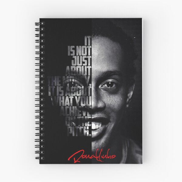 Item preview, Black and white Ronaldinho quote. designed and sold by Enea Kelo.