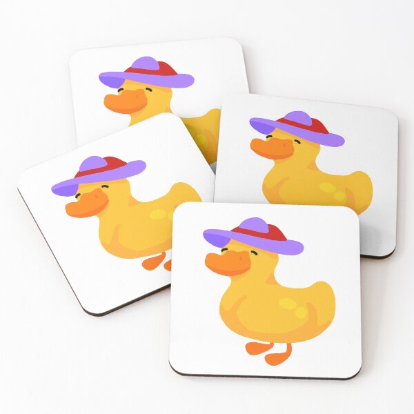 Item preview, Cute Duck with Floppy Hat designed and sold by piperdooley.
