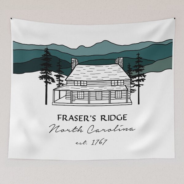 Item preview, Blue Ridge Mountains Fraser's Ridge designed and sold by birchandbark.
