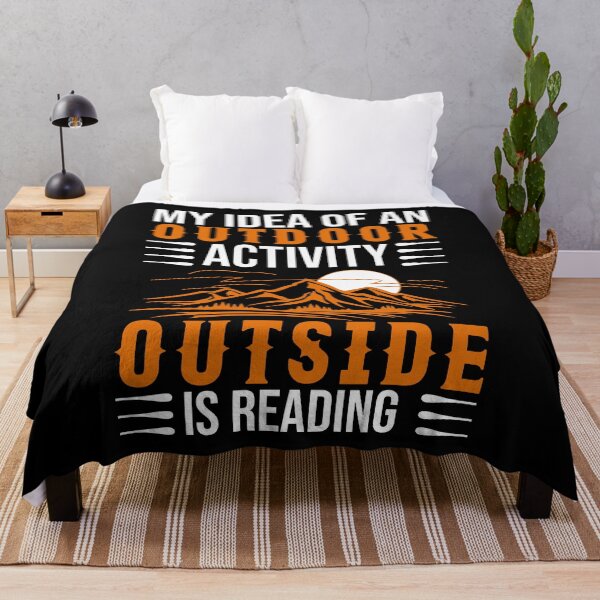 Item preview, My idea of an outdoor activity outside is reading designed and sold by karim Najjar.
