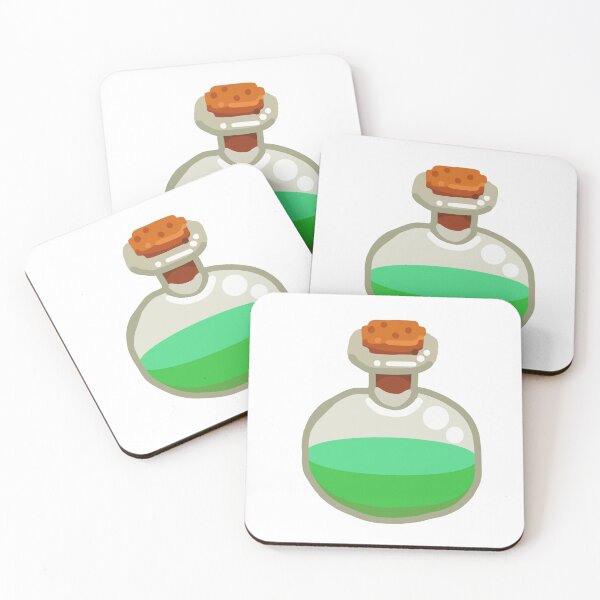 Aperçu de l'œuvre Potion verte dans une bouteille créée et vendue par piperdooley.