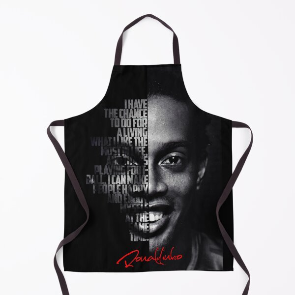 Item preview, Black and white Ronaldinho quote. designed and sold by Enea Kelo.