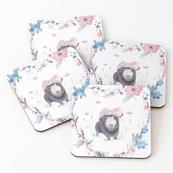 Item preview, Floral Skinny Pig designed and sold by BlossomandIvy.