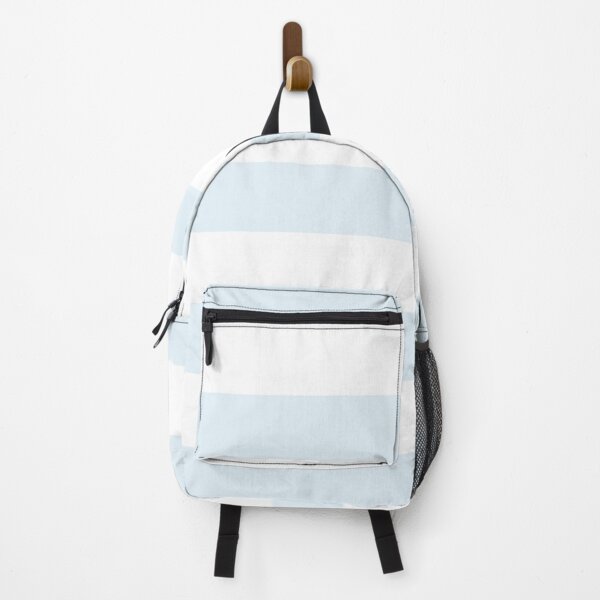 Item preview, Medium PALE BLUE and WHITE Horizontal STRIPES  designed and sold by RachelMacht.