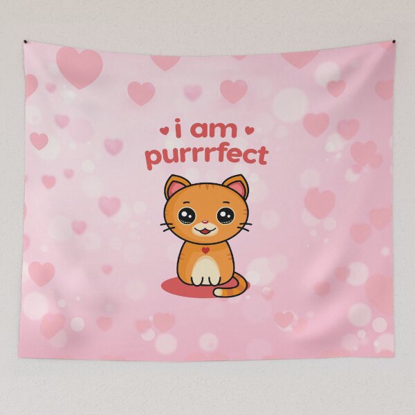 Item preview, I am Purrrfect designed and sold by Uppercase Tees.