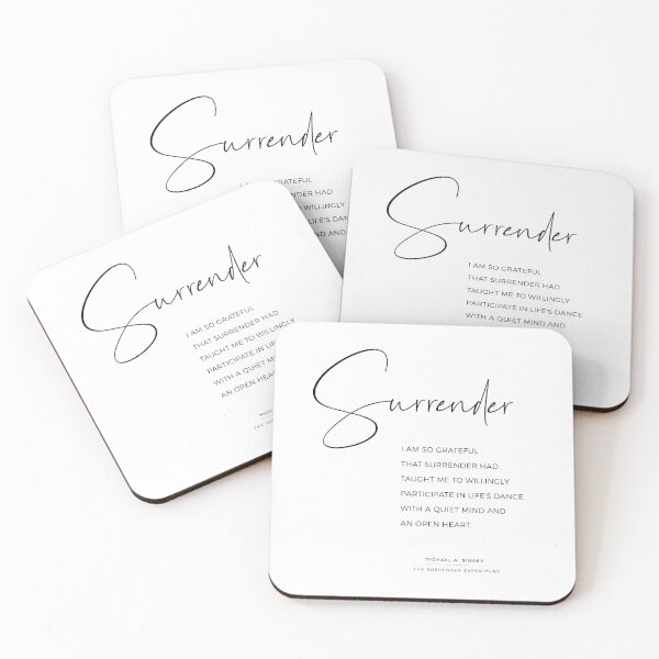 Item preview, Surrender 2.  Quote from The Surrender Experiment by Michael A. Singer designed and sold by The Art of the  Pause.