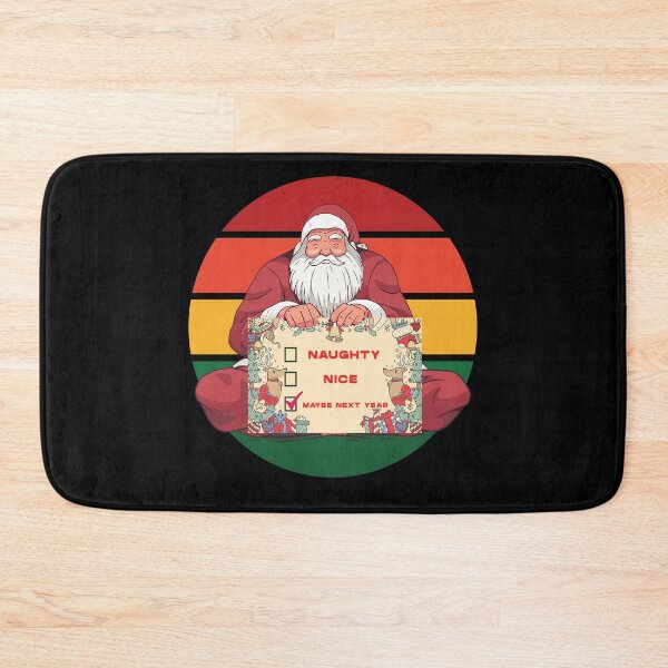 Item preview, Naughty or Nice Christmas designed and sold by Coder-T.