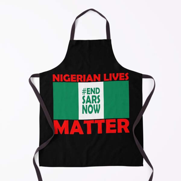 Item preview, End SARS - Nigerian Lives Matter designed and sold by AJ-DesignCo.