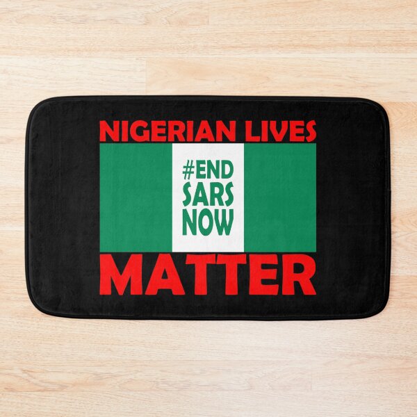 Item preview, End SARS - Nigerian Lives Matter designed and sold by AJ-DesignCo.