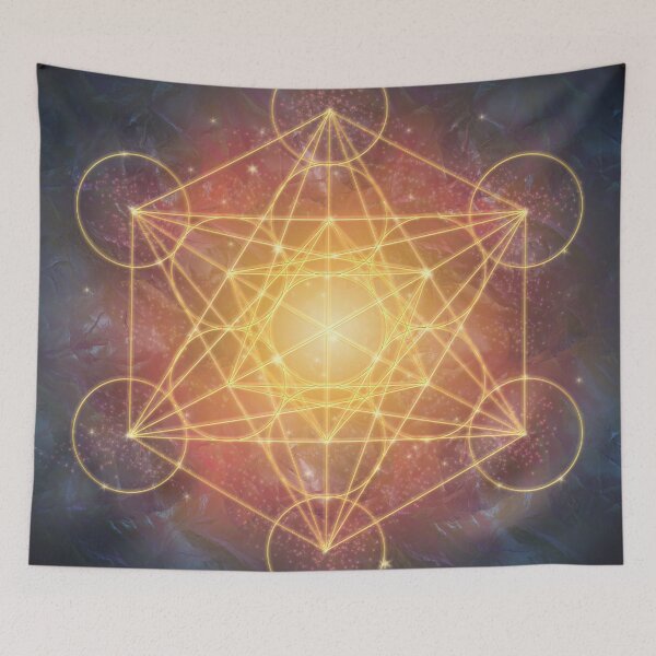 Item preview, Metatron cube designed and sold by Hagal Art.