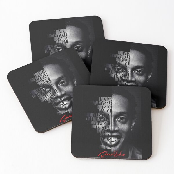 Item preview, Black and white Ronaldinho quote. designed and sold by Enea Kelo.