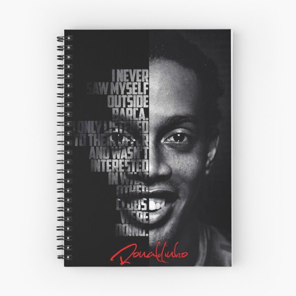 Item preview, Black and white Ronaldinho quote. designed and sold by Enea Kelo.
