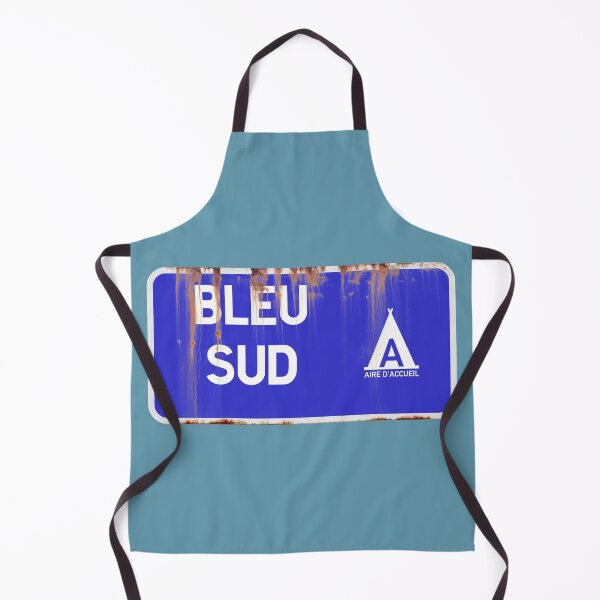 Item preview, Le Mans Bleu Sud Campsite Sign designed and sold by RedFirecracker.