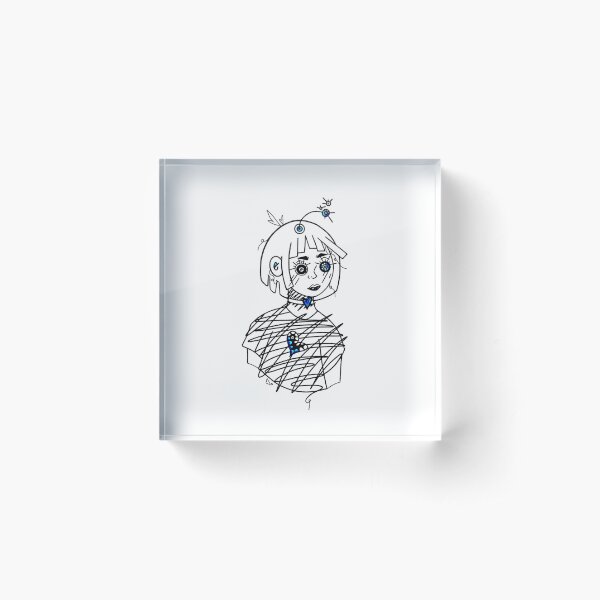 Item preview, Self Reflective, Art Detected (Blue) designed and sold by DAS-Studios.