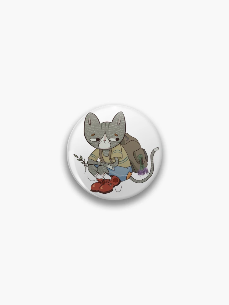 Thumbnail 1 of 3, Pin, Backpack cat designed and sold by Rooevergreen.